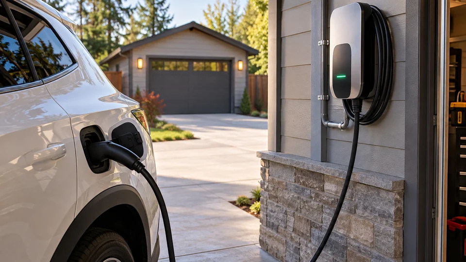 Cost comparison between hardwired Level 2 charging station and industrial NEMA 14-50 outlet