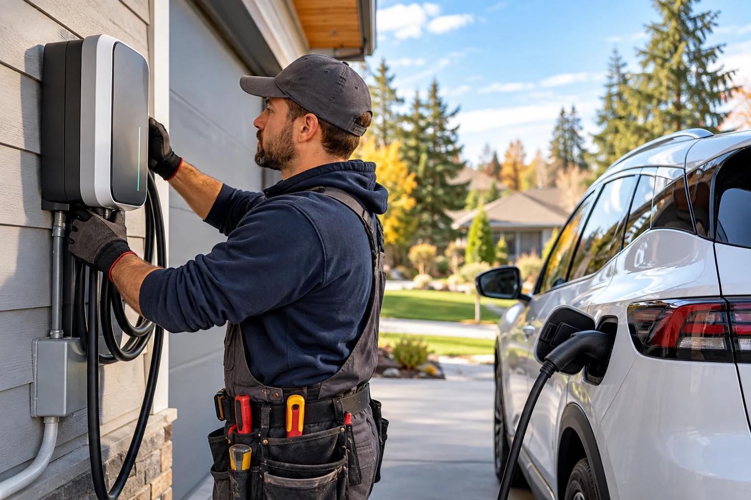 Winter Proof EV Charger Installation in Spokane